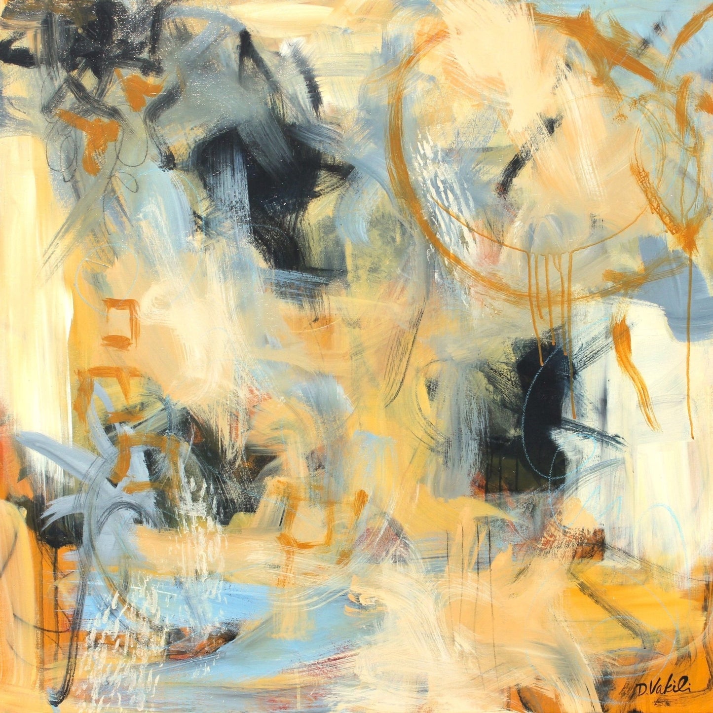 Living In The Moment - Denise Vakili Art