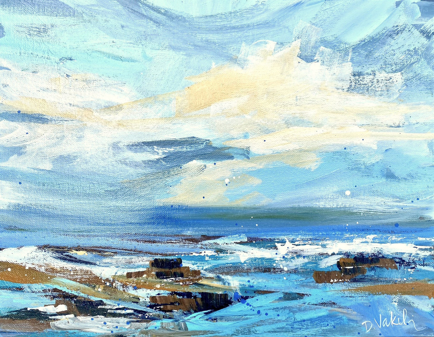 Summer Skies - Denise Vakili Art