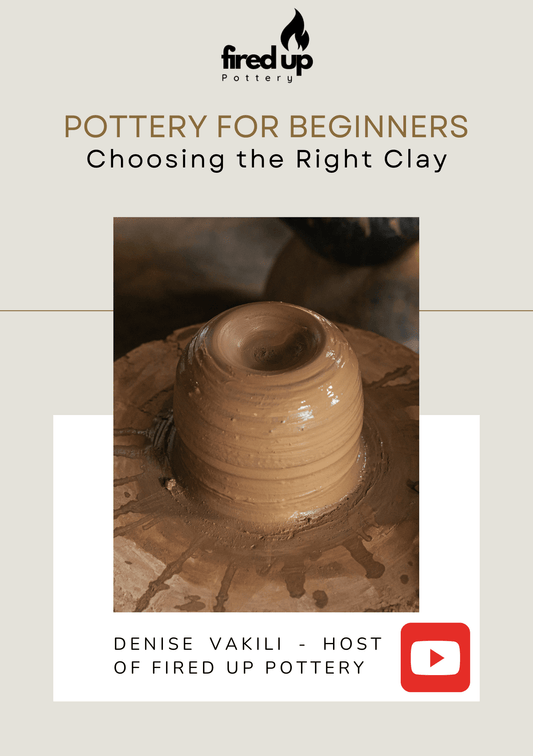 Free Guide: How to Choose the Right Clay for Pottery Beginners - Denise Vakili Art