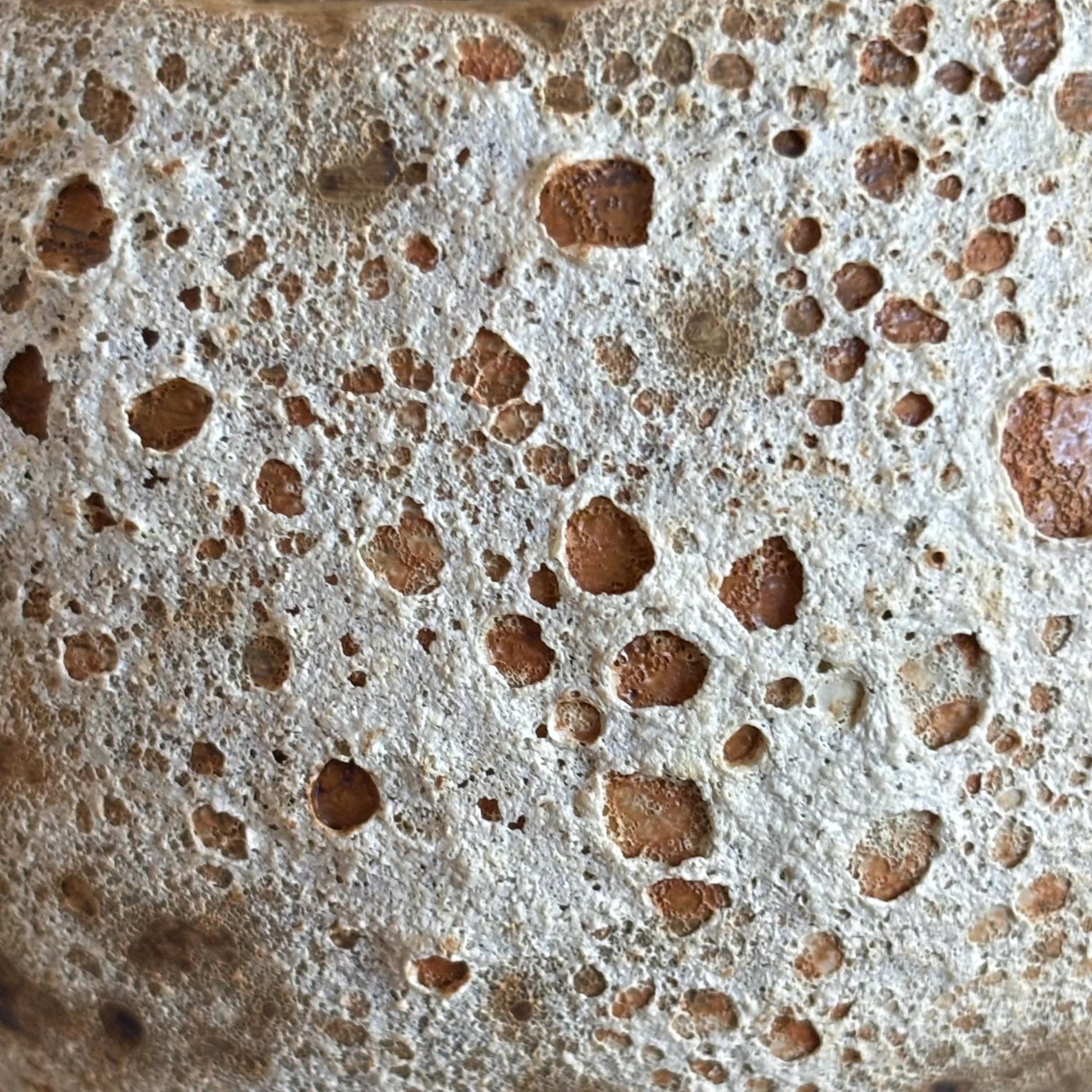 Handmade Round Rustic Vase – Decorative Candy or Trinket Dish – Earthy Brown and Rust Pottery - Vakili Art